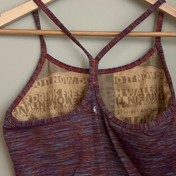 lululemon athletica Power Y Tank - Space Black March Multi - Picture 12 of 13